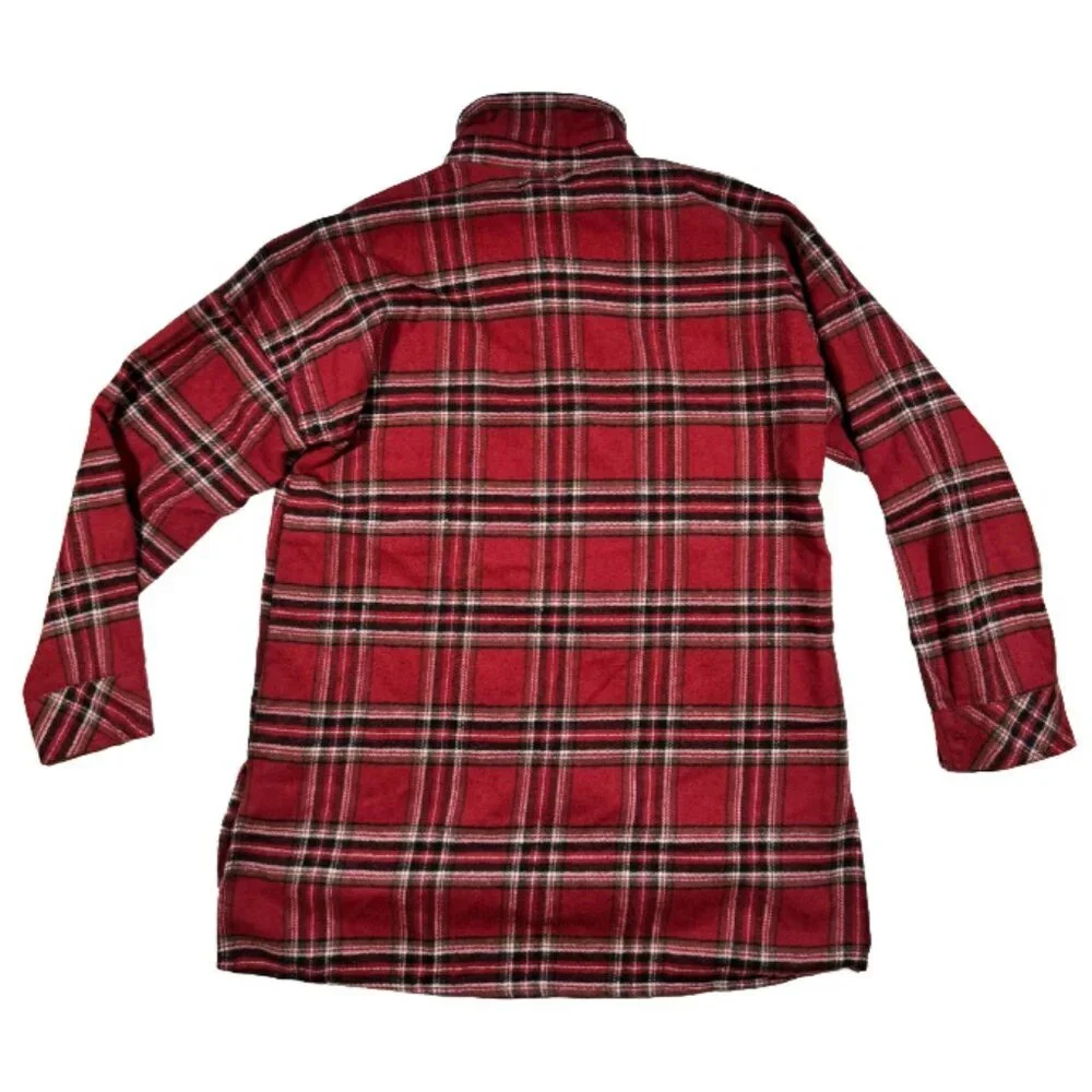 Ci Sono Plaid Collection Red White And Black Flannel